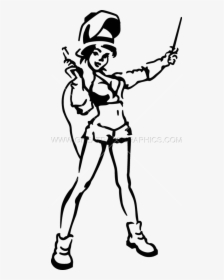 Transparent Pin Up Clipart - Welder Pin Up Girl, HD Png Download, Free Download