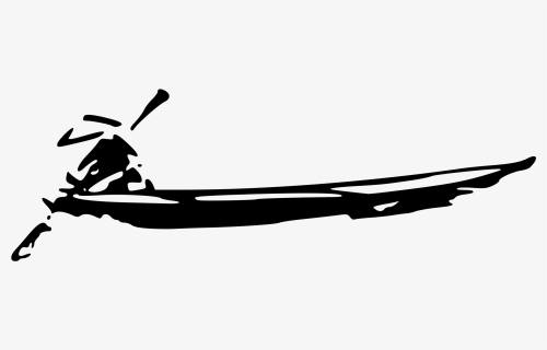 Silhouette,monochrome Photography,automotive Design - Chinese Fisherman Clip Art, HD Png Download, Free Download