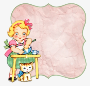 Pretty Vintage Clipart At Www - Things Under The Table Clipart, HD Png Download, Free Download