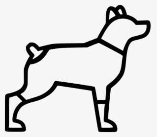 Svg Icon Free Download - Dog Side View Icon, HD Png Download, Free Download
