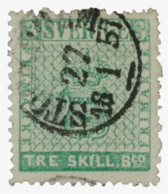 Tre Skilling Green Stamp, - Ακριβοτερο Γραμματοσημο Στον Κοσμο, HD Png Download, Free Download