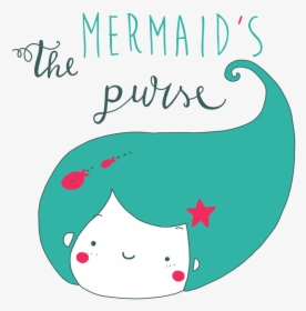 Purple Mermaid Png Download - Mermaid Illustration Png, Transparent Png ...