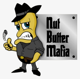 Nutbutter Mafia - Logo - Transparent - Nut Butter Mafia, HD Png Download, Free Download