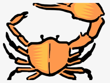 Sea Life Clipart Orange Crab - Cartoon, HD Png Download, Free Download