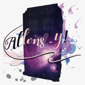 Tardis Allons Y By Rouages-d9joj05 - Graphic Design, HD Png Download, Free Download