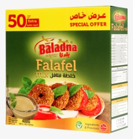 Baladna Falafel 400g - Falafel Baladna 400g, HD Png Download, Free Download