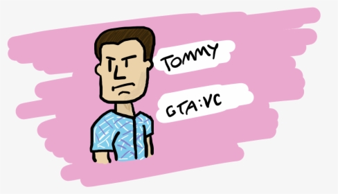 Tommy Vercetti - Illustration, HD Png Download, Free Download