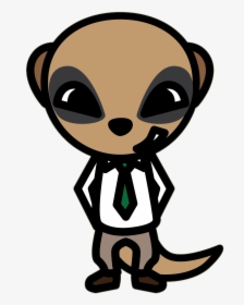 Aggretsuko Chief Komiya The Meerkat Clip Arts - Komiya Aggretsuko Png, Transparent Png, Free Download