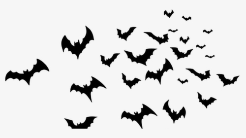 #ftestickers #bat #silhouette #bats #halloween - Halloween Bats Png, Transparent Png, Free Download