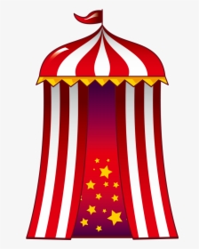 Cartoon Tent Clown Transprent Png - Cartoon Circus, Transparent Png, Free Download