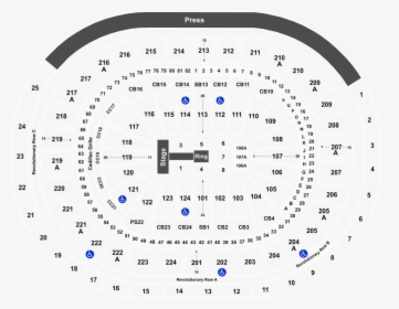 Wells Fargo Seating Chart Dan Shay, HD Png Download, Free Download