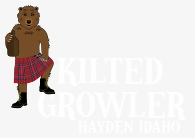 Kilted Growler - Kilt, HD Png Download, Free Download