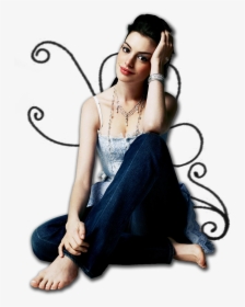 Anne Hathaway Young Feet, HD Png Download, Free Download