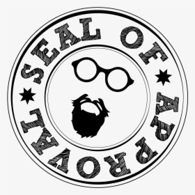 Beard Vector Png - Seal Of Approvement Png Transparent, Png Download, Free Download