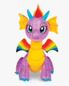 Glittershine Dragons™ - Rainbow Glow - Purple Dragon Rainbow, HD Png Download, Free Download