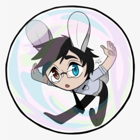 Trapped In A Bubble -scott - Cartoon, HD Png Download, Free Download