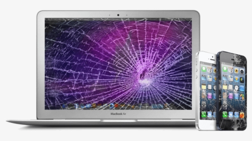 Macbook Broken Screen, HD Png Download, Free Download