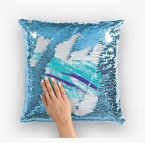 90"s Swoosh Sequin Cushion Cover - Danny Devito As Mr Clean, HD Png Download, Free Download