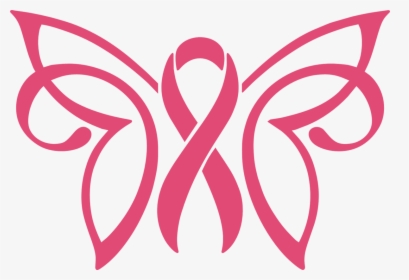 Breast Cancer Butterfly Svg Hd Png Download Kindpng