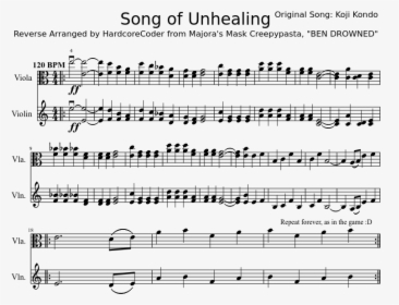 Song Of Unhealing Notes, HD Png Download, Free Download