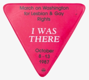 March On Washington For Lesbian & Gay Rights Club Button - Badge, HD Png Download, Free Download
