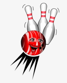 Permalink To Free Clipart Bowling Pins And Ball - Bowling Balls And Pins, HD Png Download, Free Download
