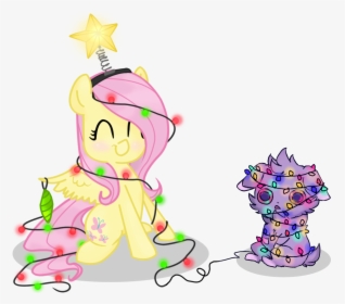 My Little Pony Fluttershy Christmas, HD Png Download, Free Download