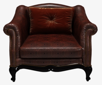 Brown Armchair Png Image - Leather Chair Transparent Background, Png Download, Free Download