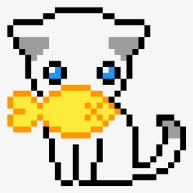 Pixel Art Cat Easy, HD Png Download, Free Download