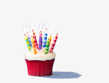 Image - Transparent Cupcake Candle Png, Png Download, Free Download