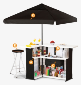 Portable Bar Feature - Mobile Entertaining Bars, HD Png Download, Free Download