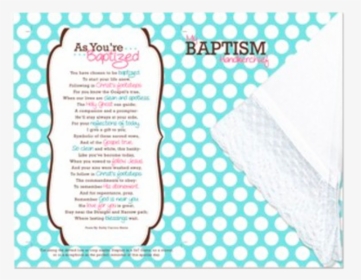 Baptism Handkerchief Poem, HD Png Download, Free Download