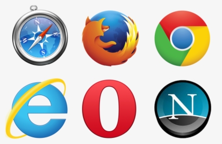 All Sites Browser Compatible Popular Browsers , Png - Different Pictures Of Web Browsers, Transparent Png, Free Download