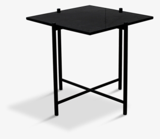 Transparent Side Table Png - Black And Gold Side Table, Png Download, Free Download