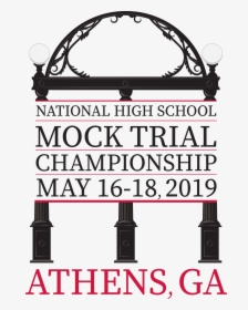 2019 National High School Mock Trial Championship Homepage - Arch, HD Png Download, Free Download