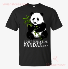 I Just Really Like Pandas, Ok Cute Panda Love Panda - Harley Quinn Unicorn, HD Png Download, Free Download