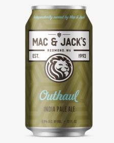 Outhaul Can Homepage - Mac And Jack Pale Ale, HD Png Download, Free Download