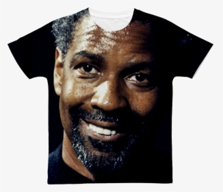Denzel Washington Classic Sublimation Adult T-shirt"  - Denzel Washington, HD Png Download, Free Download