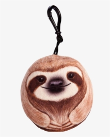 Sloth Plush Keychain With Sound - Stampino A Forma Di Bradipo, HD Png Download, Free Download