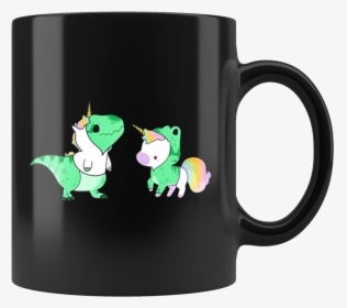 Baby Dinosaur T-rex And Unicorn Mug - Science Doesnt Care What You Belice, HD Png Download, Free Download
