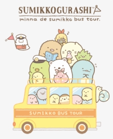 Sumikkogurashi Minna De Sumikko Bus Tour - Cartoon, HD Png Download, Free Download
