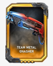 A Chromatic Red Or Blue Gnasher Called Team Metal - Gears 5 Tour Of Duty Rewards, HD Png Download, Free Download