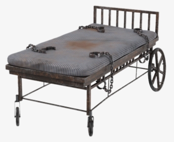 #freetoedit #asylumbed #asylum #hospitalbed #creepy - Bed Restraints, HD Png Download, Free Download