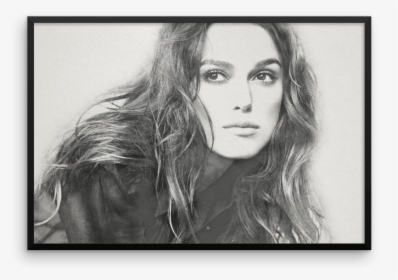 Keiraknightly Mockup Wall Horizontal Original - Picture Frame, HD Png Download, Free Download