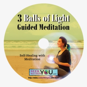 Self Healing Guided Meditation Cd Cover - Cd, HD Png Download, Free Download
