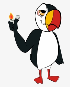 Puffin4 - Cartoon, HD Png Download, Free Download