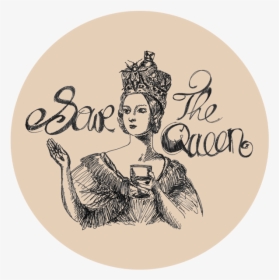 Logo Save The Queen Gin 1 - Fashion Illustration, HD Png Download, Free Download