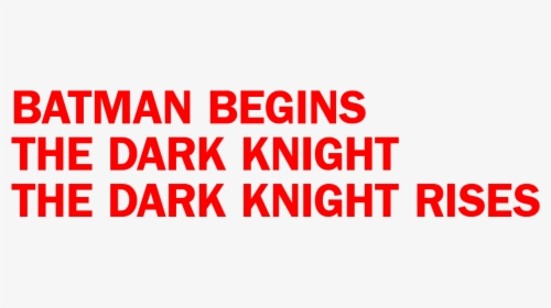 Dark Knight Trilogy - Circle, HD Png Download, Free Download