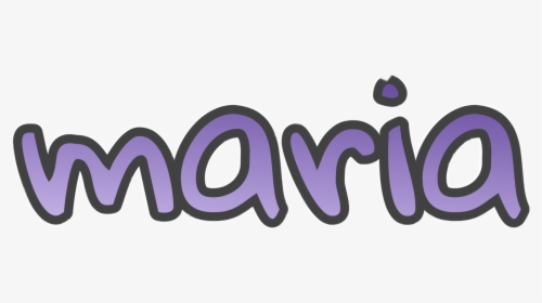 Maria Name Marie Girl Purple Freetoedit - Graphic Design, HD Png Download, Free Download