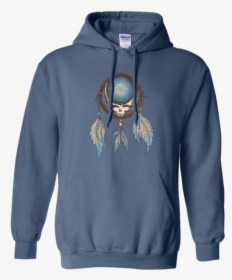 Grateful Dead Steal Your Face Skull In A Dream Catcher - Star Trek Hoodie, HD Png Download, Free Download